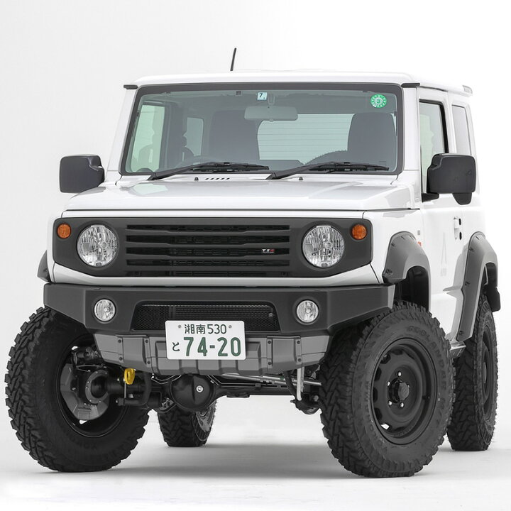 楽天市場】ジムニーシエラ JB74 パーツ【アピオ ABS ナローフェンダー 