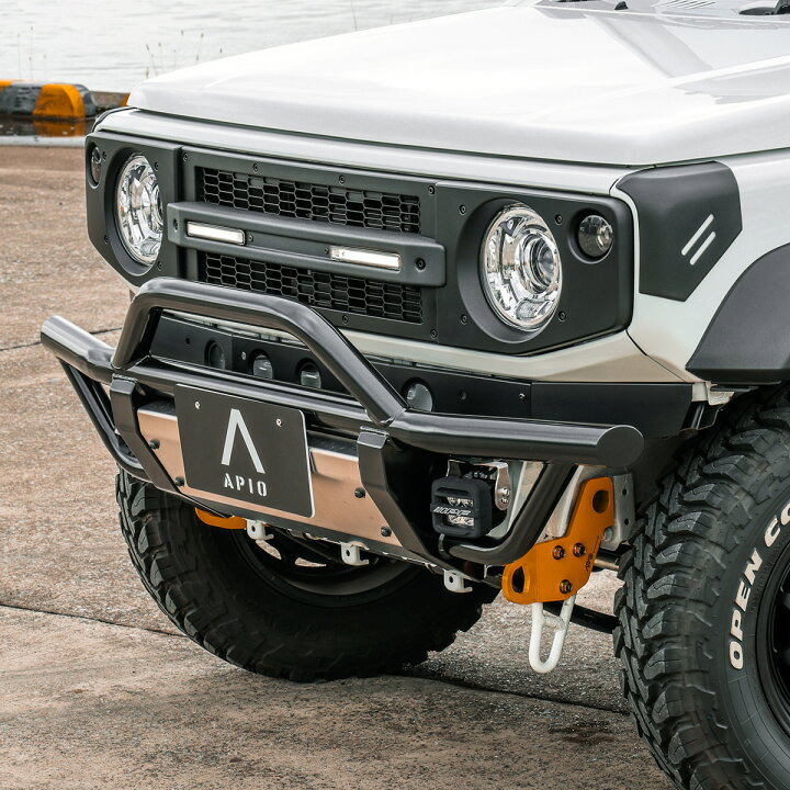 楽天市場】ジムニーシエラ JB74 専用 カスタム バンパー【アピオ HDし 
