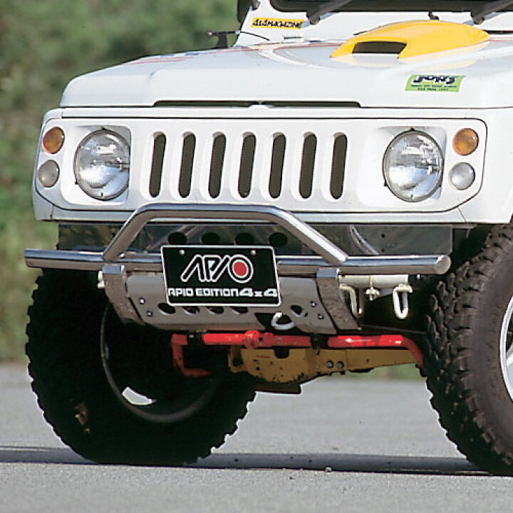 ジムニー ja11 ja12 ja22 バンパー カスタム - 外装、車外用品