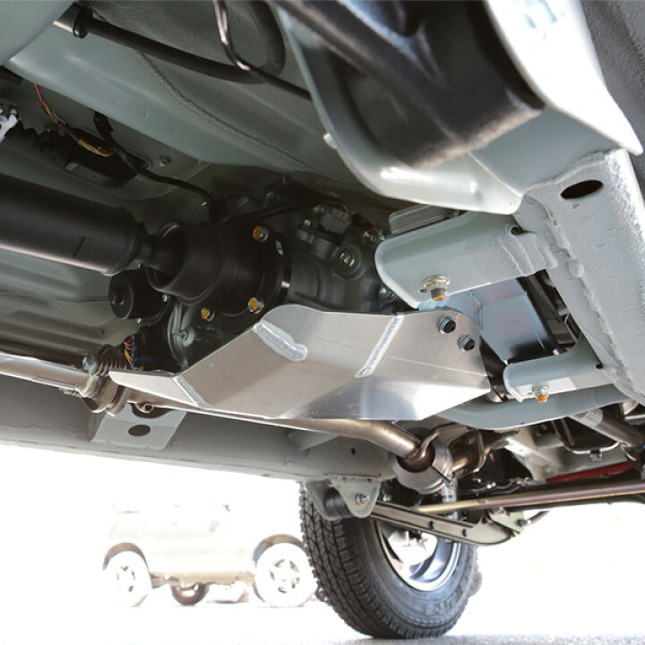 楽天市場】ジムニー パーツ ガード【アピオ トランスファーガード・2  