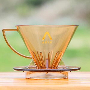 ジムニー アクセサリー コーヒー 【コーノ式コーヒードリッパー (APIO A-mark)】KONO 名門 2人用 ドリッパー サンライトイエロー ジムニー 屋さん の コーヒードリッパー