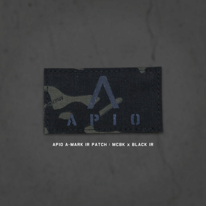 楽天市場】APIO A-MARK IR PATCH ワッペン・ミリタリーパッチ : アピオ 