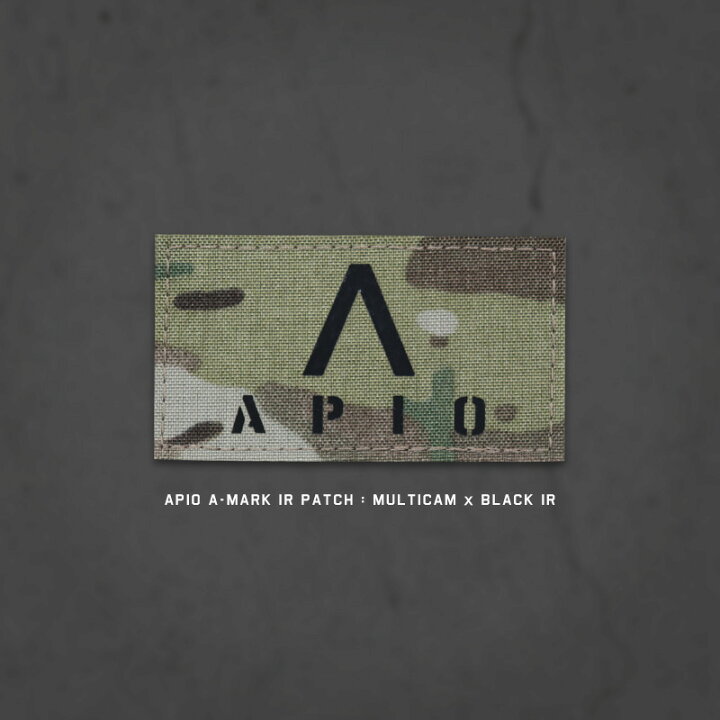 楽天市場】APIO A-MARK IR PATCH ワッペン・ミリタリーパッチ : アピオ 