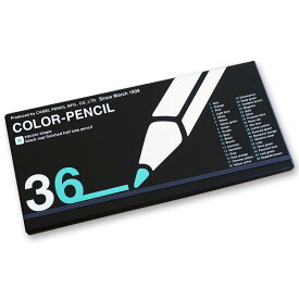 36色色鉛筆ハーフサイズ CAMEL PENCIL