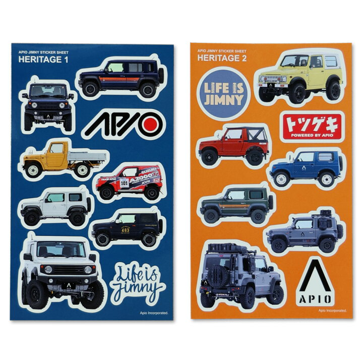 楽天市場】ジムニー ステッカー 【アピオ ジムニー ステッカーシート 