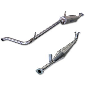 ジムニー パーツ 【アピオ SJ10用マフラー 松本式チャンバー ＆ マフラー2 】SJ10-2型以降 専用 カスタム マフラー 車検 適合 モデル 安心 の 国内設計 国内製造 日本製 Made in Japan