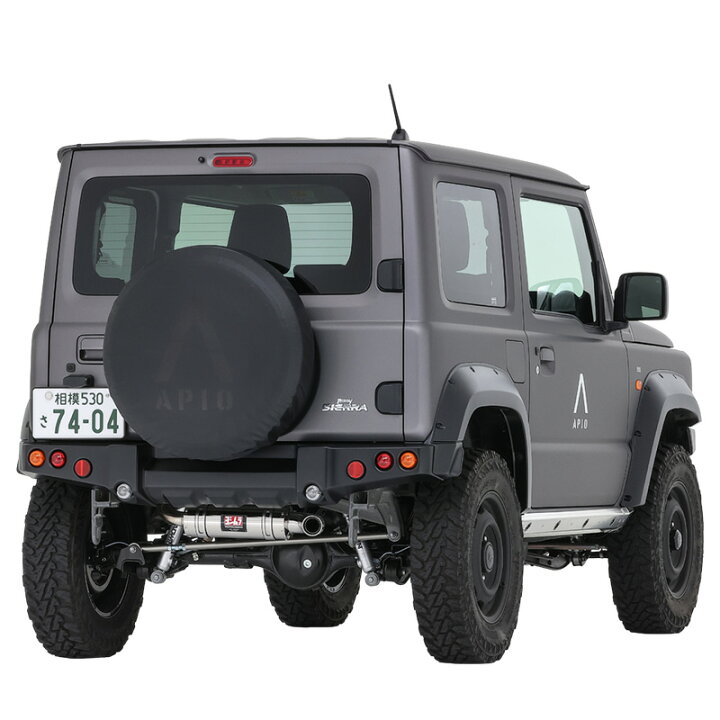 楽天市場】ジムニー パーツ マフラー ヨシムラ【 JB74専用 アピオ 