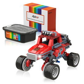 Apitor Robot B 8-in-1 新規 収納ケース付き レゴ 互換 ブロックセット知育玩具 ブロック ブロックロボット「冒険の勇者」シリーズ おもちゃ STEM玩具 小学生 クリスマス 誕生日プレゼント 子供の日 男の子 6歳以上 組み立て 積み木 240ピース