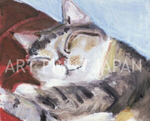 久下 貴史 絵画・アート(版画額装品)/ミケランジェラ2007/ねこ・ネコ・猫