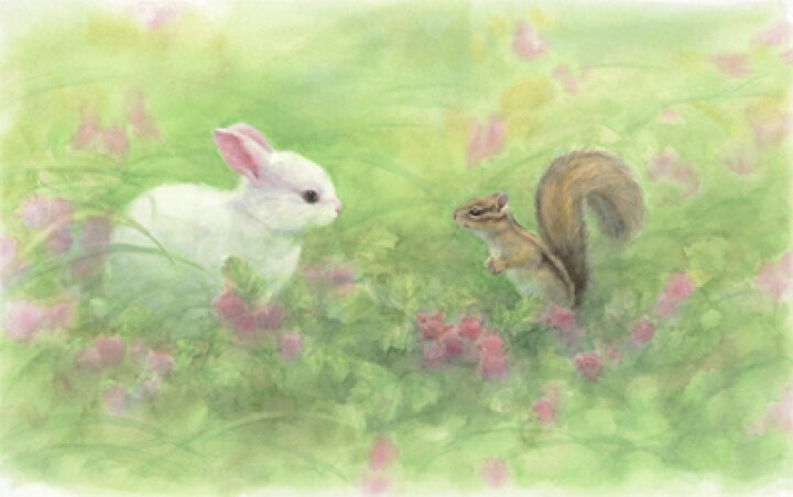 楽天市場 土田穣 絵画 アート 版画 夢中 ウサギ うさぎ A P J オンライン楽天市場店