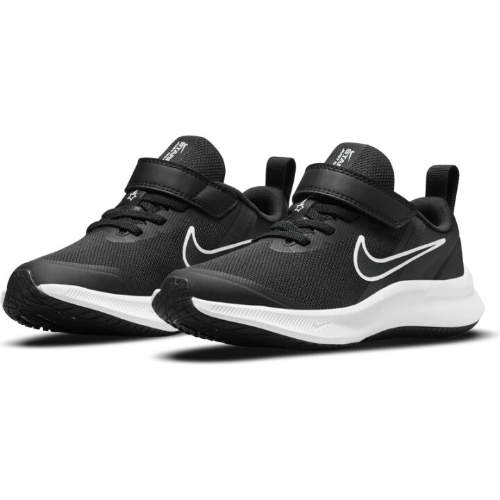 楽天市場 スニーカー シューズ キッズ ジュニア 16 5 22cm 子供靴 ナイキ Nike スターランナー3 Psv 男の子 女の子 スポーティ カジュアル 黒 ブラック 運動靴 Star Runner 3 くつ Da2777 003 Apworld Kids