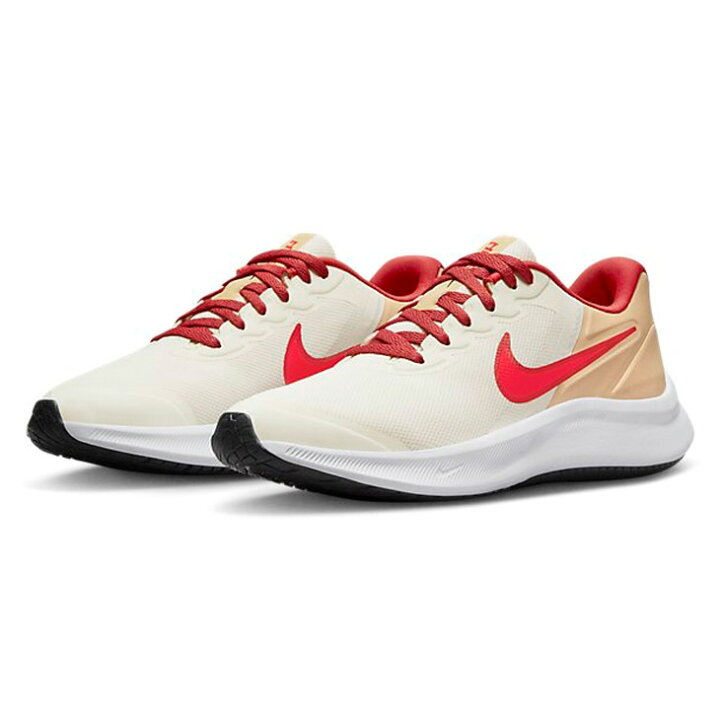 楽天市場 送料無料 キッズシューズ ジュニア スニーカー ナイキ Nike スターランナー3 Gs 子供靴 22 5 25 0cm ひも靴 ランニング 男の子 女の子 小学生 運動靴 カジュアル Star Runner くつ Da2776 101 Apworld Kids