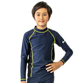 ナイキ キッズ ラッシュガード 長袖 ジュニア 男の子 NIKE SWIM BOYS スクール水着 子ども こども用 スイムウェア 120cm 130cm 140cm 150cm 160cm 170cm 男子 男児 子供 小学生 幼児 園児 ボーイズ 水泳 プール 学校 体育 海水浴/1991071-026【返品不可】