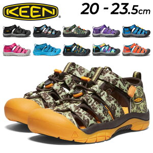 �������� �L�[�� �W���j�A �T���_�� 20-23.5cm �q���C �W���j�A�X�j�[�J�[ �L�b�Y�X�j�[�J�[ KEEN NEWPORT H2 �j���[�|�[�g �G�C�`�c�[ �L�b�Y �������p �q�ǂ� �j�̎q ���̎q �A�E�g�h�A �J�W���A
