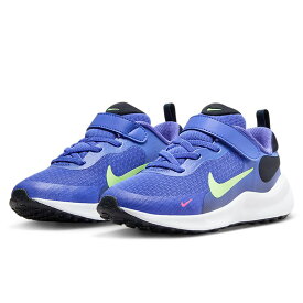 送料無料 ナイキ キッズ スニーカー ランニングシューズ スポーツシューズ NIKE レボリューション 7 PSV 子供靴 16-19.5cm ジュニア 子ども ゴム紐 スポーツ カジュアル キッズシューズ 男の子 女の子 小学生 運動靴 ブルー 青 ブランド スポーツ こども くつ/FB7690-500