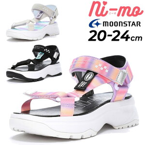 ���[���X�^�[ �j�[�� �W���j�A ����T���_�� ���̎q 20-24cm 2E �q���C moonstar ni-mo �q�ǂ� �T�}�[�V���[�Y �K�[���Y�T���_�� ���킢�� ������� �X�|�[�e�B �J�W���A�� �L�b�Y ���� ���w�� ����