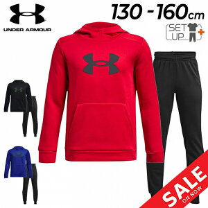  A_[A[}[ LbY XEFbg ㉺ j̎q UNDER ARMOUR WjA vI[o[p[J pc ZbgAbv N 130-160cm q ۉ y  qǂ ㉺g X|[cEFA