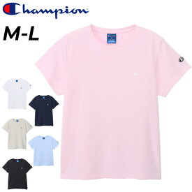 チャンピオン 半袖 Tシャツ レディース Champion SHORT SLEEVE T-SHIRT スポーツTシャツ 吸汗速乾 抗菌防臭 UVカット 無地 単色 女性 半そで 半袖シャツ トレーニング ヨガ ランニング レディースTシャツ 婦人 ブランド アパレル 服 ティーシャツ/CW-CS350