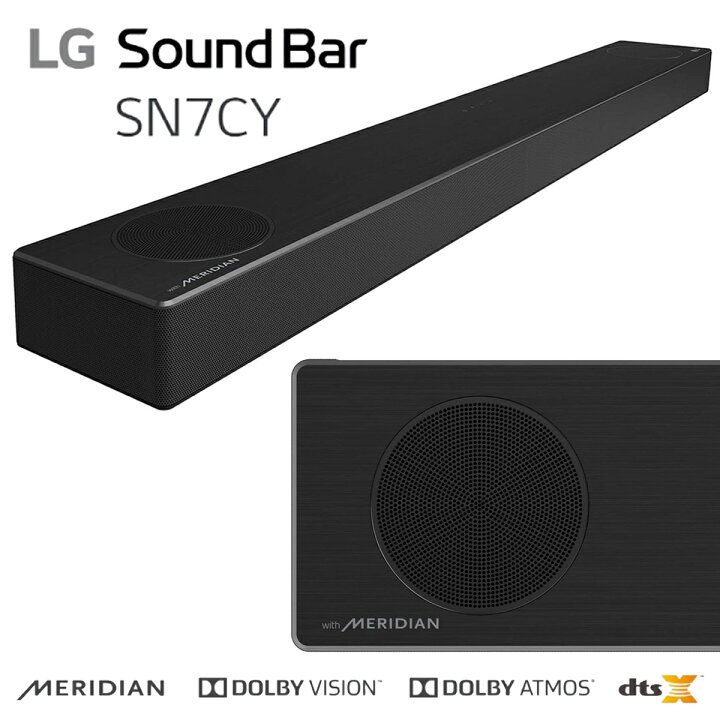 楽天市場】LGエレクトロニクス SN7CY サウンドバー TV用スピーカー 3.0 