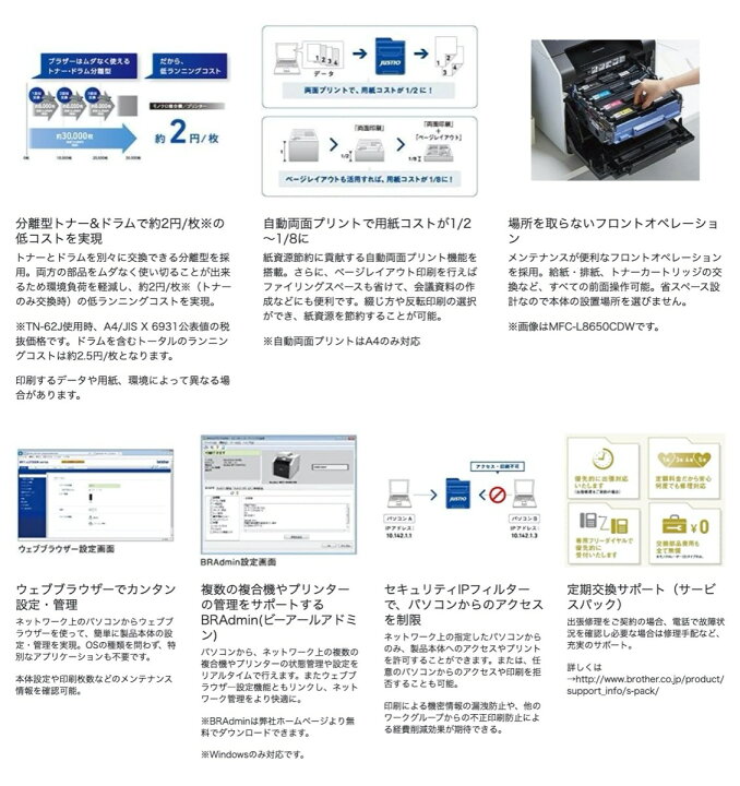 楽天市場 Brother Hl L6400dw モノクロ レーザープリンター 50ppm Wi Fi Direct 両面印刷 無線lan 有線lan レーザー ブラザー ブラザー工業 16 Apマーケット