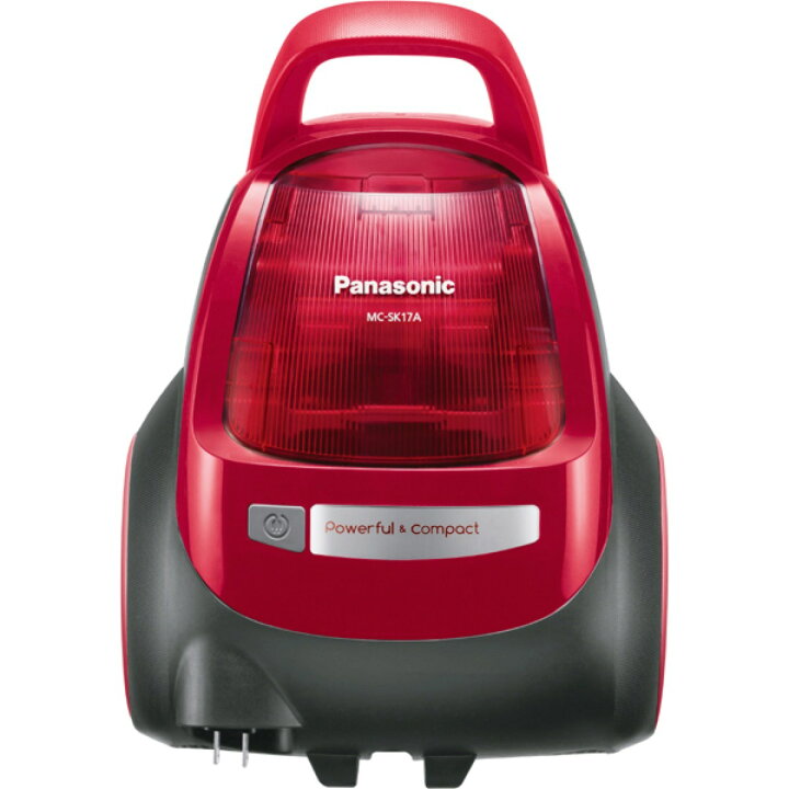 楽天市場】Panasonic MC-SK17A サイクロン式掃除機 レッド サイクロン 