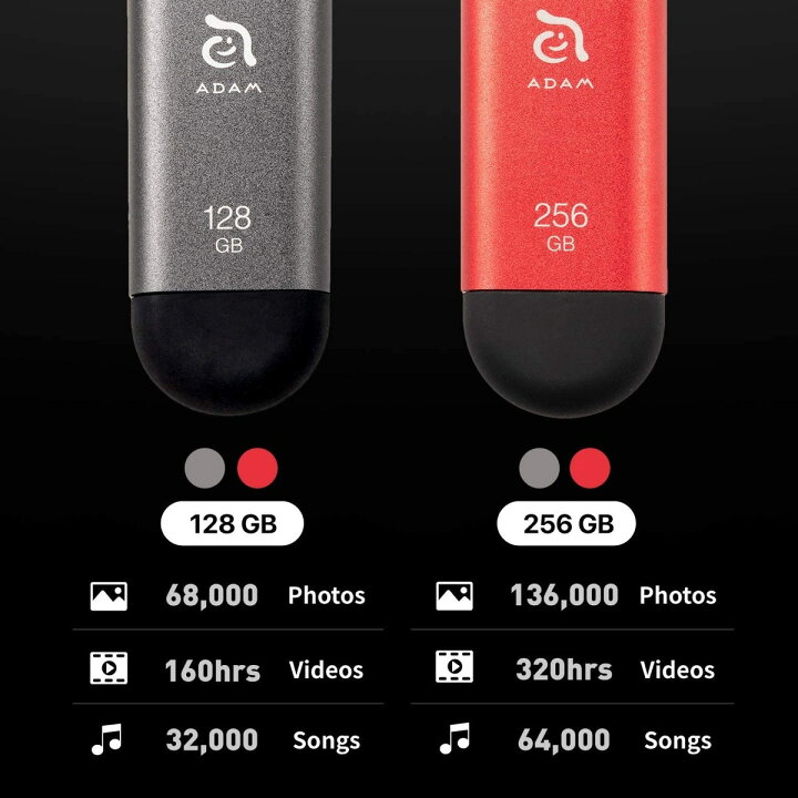 楽天市場】ADAM elements iKlips C 128GB Lightning USBメモリ USB 