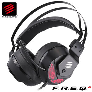 Mad Catz F.R.E.Q. 4 Q[~OwbhZbg z7.1chTEh USBڑ L 50mmlIWhCo[ mCYLZO}CN RGBCeBO AF13C2INBL000-0J MADCATZ FREQ4 }bhLbc (08)