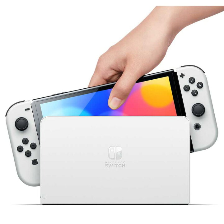楽天市場】Nintendo Switch 有機EL ホワイト OLED Joy-Con L R 任天堂 