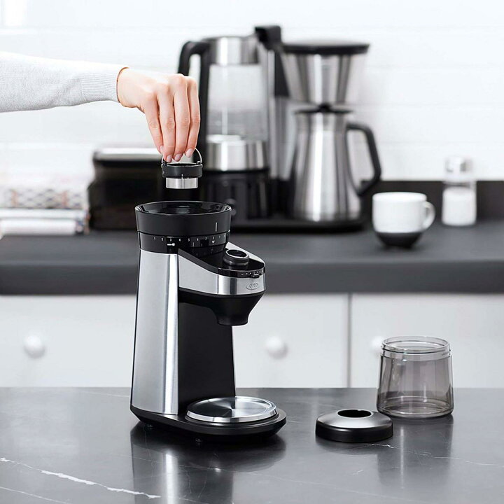 楽天市場】OXO ON コーヒーグラインダー 電動式 バリスタブレイン 