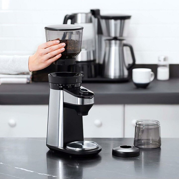 楽天市場】OXO ON コーヒーグラインダー 電動式 バリスタブレイン 