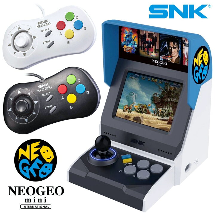 楽天市場】NEOGEO mini International ＋ コントローラー ×2個セット 