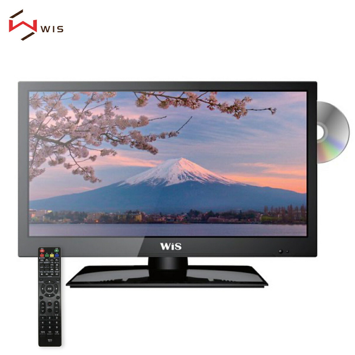 楽天市場】WIS TLD-19HDVR 19V型 DVDプレーヤー 一体型 地上デジタル 