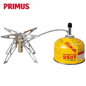 PRIMUS P-155S ウルトラ・スパイダーストーブII ガスカートリッジ別売 3.6kw 3000kcal/h プレヒートパイプ シングル バーナー 分離型 コンロ 登山 釣り アウトドア 岩谷産業 イワタニ プリムス (06)