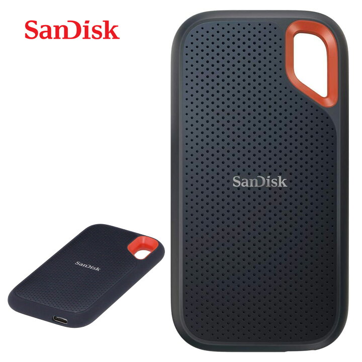 楽天市場】SanDisk SDSSDE61-4T00-GH25 外付け SSD 4TB USB3.2 Gen2  