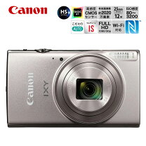 楽天市場】canon コンパクトデジタルカメラ ixy 650 シルバー 光学12倍  