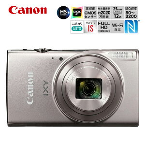 Canon IXY 650 SL �R���p�N�g �f�W�^���J���� �V���o�[ ���w12�{�Y�[�� (25-300mm����) 2020����f �����Y�V�t�g����u���␳�@�\ IS Wi-Fi �Ή� �C�N�V�[ �f�W�J�� �R���f�W IXY650SL�L���m�� (06)