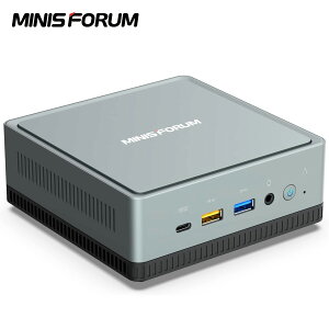 MINISFORUM UM350 �����^�f�X�N�g�b�v�p�\�R�� 4K AMD Ryzen 5 3550H HDMI DisplayPort Type-C USB-C �R���p�N�g (06)