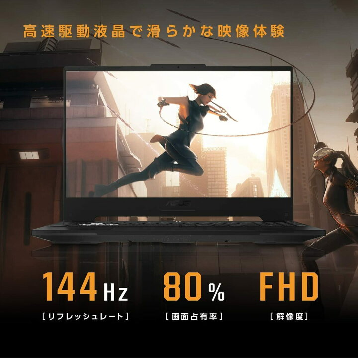 楽天市場】ASUS FX517ZR-I5R3070B TUF Dash F15 FX517ZR ゲーミング 