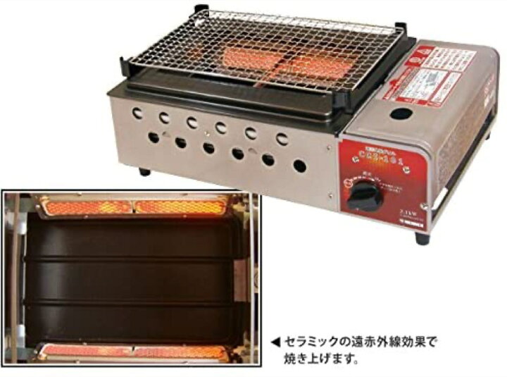 楽天市場】ニチネン CCI-101 遠赤外線グリル 専用 グリルプレート 付属 