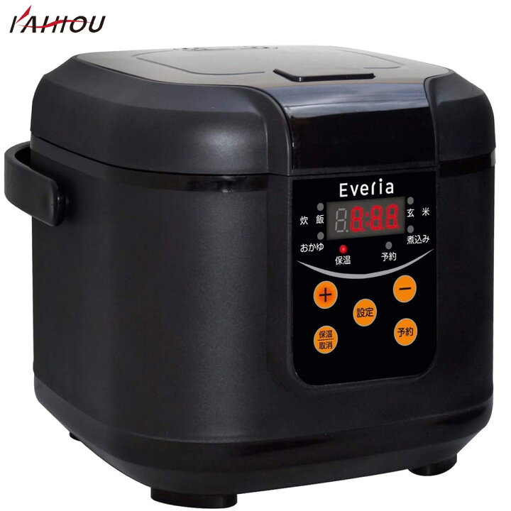 楽天市場】KAIHOU KH-SK300 マイコン 炊飯器 3合炊き 3層構造 土鍋釜 