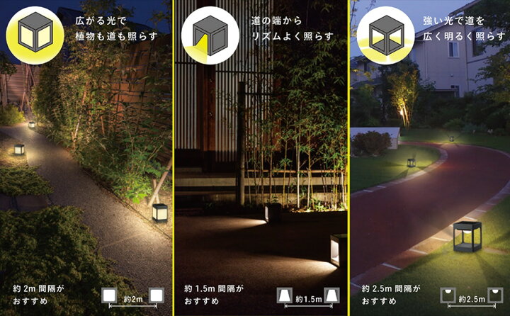 楽天市場 タカショー 道のひかり ソーラーライト ひかりノベーション Suncharge 45lm Led 電球色 2個セット ガーデンライト 間接照明 庭 防水 ソーラー充電 電源不要 コード不要 置くだけ ワイヤレス コードレス Ledius Home Lgs Lh01p 08 Apマーケット