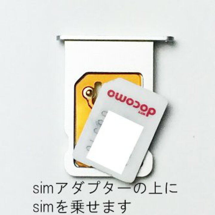 楽天市場】APNSIM SIMロック解除アダプターdocomo/au/SoftBank版 