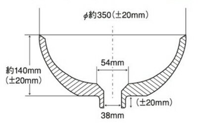 琉球ガラス洗面ボウルぽってりとしたフォルム、大小さまざまな気泡が魅力的な琉球ガラスの洗面ボウル
