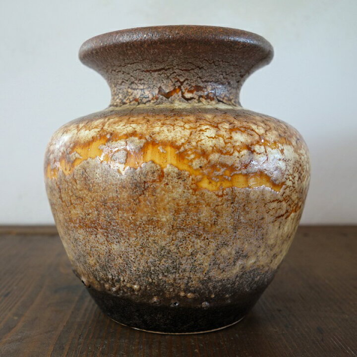 楽天市場】ヴィンテージ 陶器 花瓶 フラワーベース 水差し西ドイツ Fat 