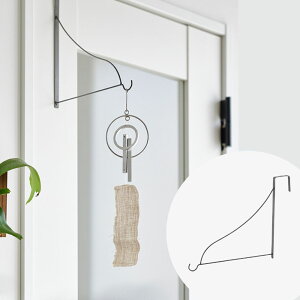 【 アイアンで出来たインテリアに馴染みやすいドアフック 】雑貨 インテリア ドア ドアフック アイアン