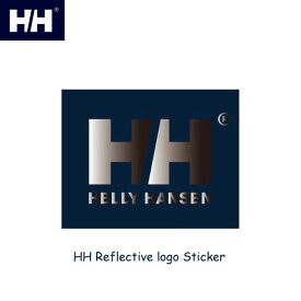 ヘリーハンセン HA92145 HB HHリフレクティブロゴステッカー アウトドア ステッカー シール HELLY HANSEN HH Reflective logo Sticker Hブルー (HB)