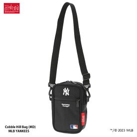 マンハッタンポーテージ MP1436 MLBYANKEES コブル ヒル バッグ（MD）MLB ヤンキース ブラック Manhattan Portage Cobble Hill Bag (MD) MLB YANKEES Blackメジャーリーグベースボール ニューヨーク 野球 ショルダーバッグ 斜め掛け カジュアル