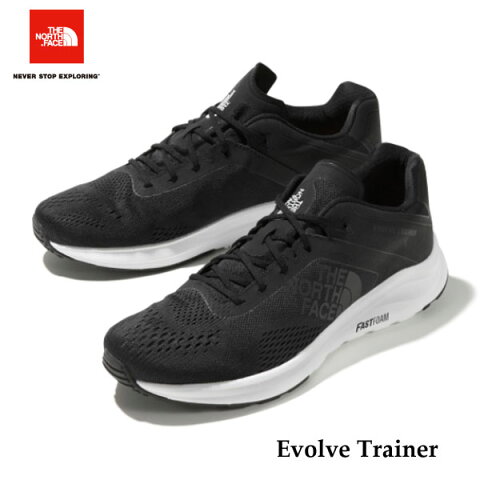 ザノースフェイスイヴォルブトレイナーTheNorthFaceEvolveTrainerNF51901(KW)TNFブラック×TNFホワイト