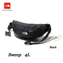 ザ ノースフェイス NM71904 K スウィープ ブラック BLACK ウエストバッグ The North Face Sweep 4L ブラック　BLACK ...