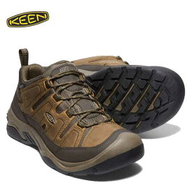 メンズ キーン 1026773 27.5cm 28cm サーカディア ウォータープルーフ 防水ハイキングシューズ KEEN MENS CIRCADIA WP Shitake/Brindle アウトドア ハイキング トレッキング